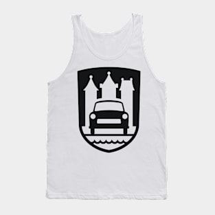 Trabant Wappen Zwickau (black) Tank Top